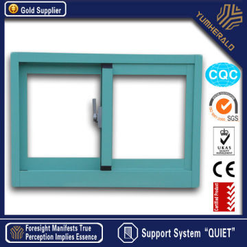 SCHUCO Aluminum sliding window handle and lock