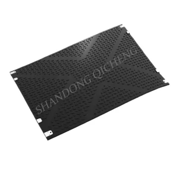 Easy Moving 4*8 HDPE High Density Polyethylene Ground Protection Mat for Temporary Roads