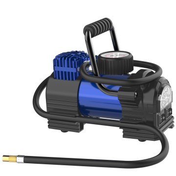 Portable Heavy Duty Tire Inflator: 12V Car Air Compressor and Mini Car Pump