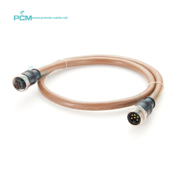 CC-Link Power Cable: 7/8\"-16UN 6 Pin Extension Cable for CC-Link Open Field Network Motion Device Control BUS