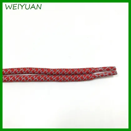 Multi-color running reflective shoe laces supplier