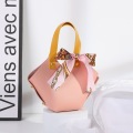 Wedding Gifts Handbags with Handle and Scarf Decoration
