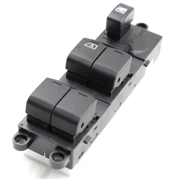 Front Left Master Power Window Lifter Switch Button for Nissan Navara D40, Pathfinder R51, Qashqai J10