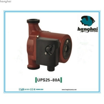 Circulating water pump for hot water