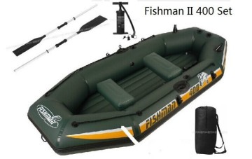 Water Sports 4 Person Fishing Boat Inflatable Boat Drifting PVC Kayak
