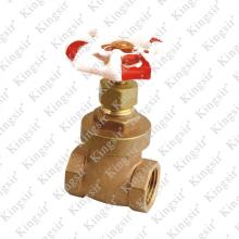 FORGE BRASS GATE VALVE WITH SAND POLISH