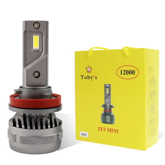 High-Brightness CAR Headlights Accessories: 5500 LM Lumen LED System with Cooling Fan from Toby's