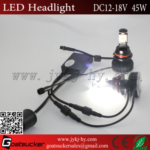 Led Hedlamp Bulb Series 45w Led Headlight Bulb 9007, High Quality