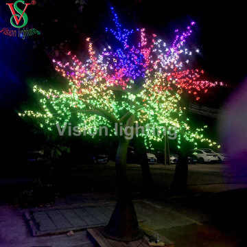 Large RGB Pixel Tree Light for Outdoor Holiday Decor