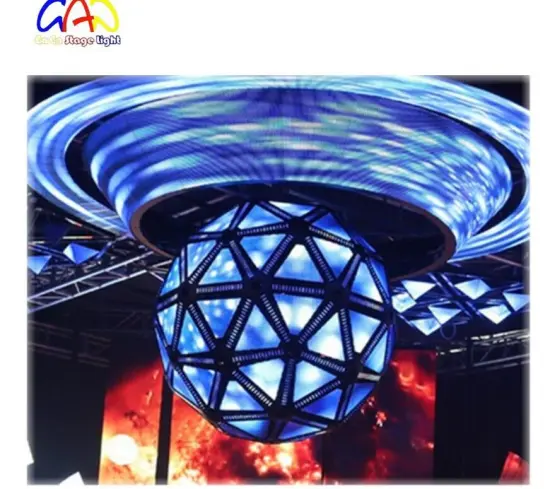 LED Sphere Display Ball Stage Lighting DJ Club Internal Ceiling