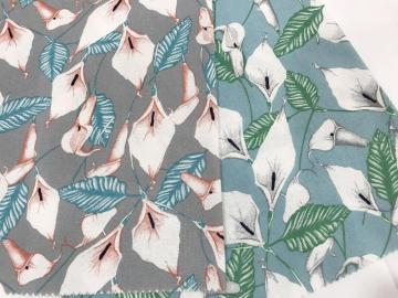Classical Design Cotton Linen Printed Fabric