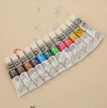 Wholesale Artist Oil Paints 12ml 12 Color Set