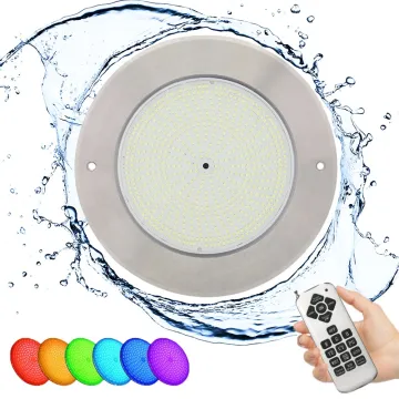 IP68 Waterproof Resin Filled LED Underwater RGB Pool Lights - 24W, Ultra Thin & Slim Design