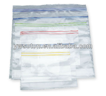 zipper bag/sealed zipper bag/slider locked bag