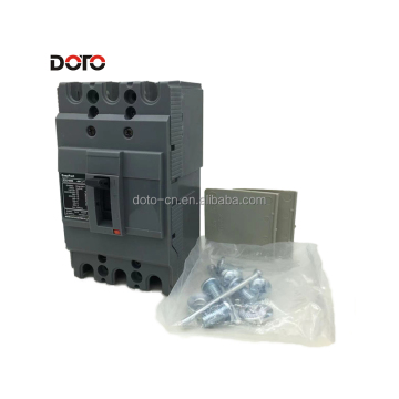 Fabrikpreis EZC-250N MCCB 3p 180a-250a 400 V geformtes Case Circuit Breaker