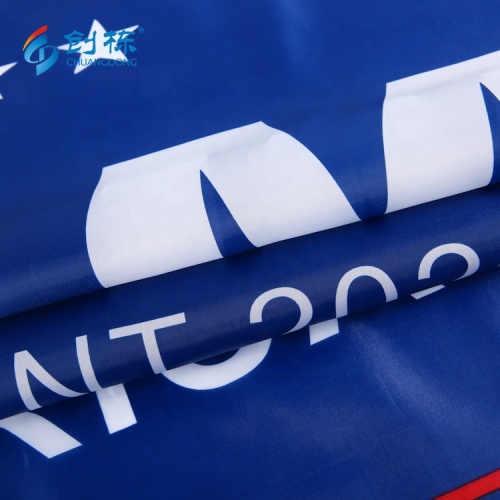 High quality silk screen printing polyester trump flag