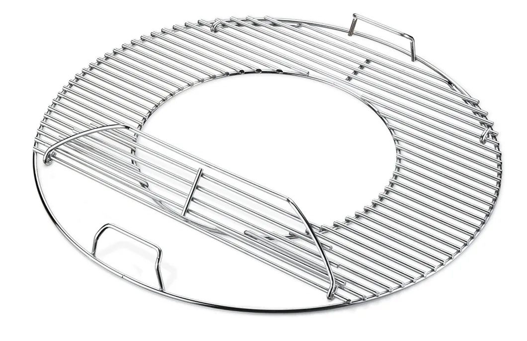 Round Stainless Steel Charcoal Barbecue Grill Grid Grate