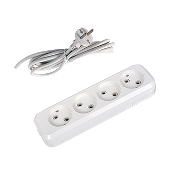 european 4 gang  power strips