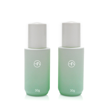 Botella de gotero de vidrio vacío para maquillaje