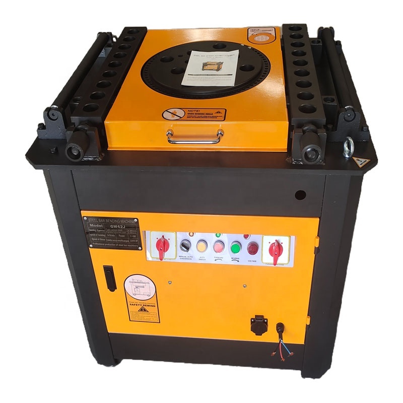Price High Quality GW42 Automatic Electric 220V Three Phases Rebar Bending Machine