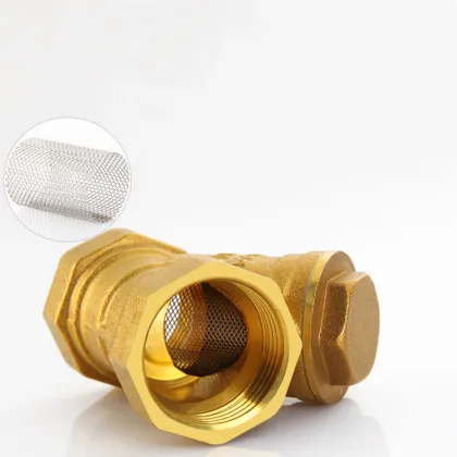 Brass Threaded Y Strainer Valve Y Water Filter