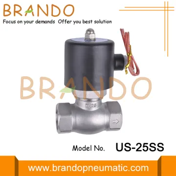 Uni-D US-25 1'' Stainless Steel Solenoid Valve 12V 24V
