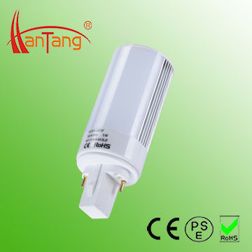 3w Led G24 Lamp With Pc Lens &amp; Aluminum Body 110lm / W With Ce Certification For Meeting