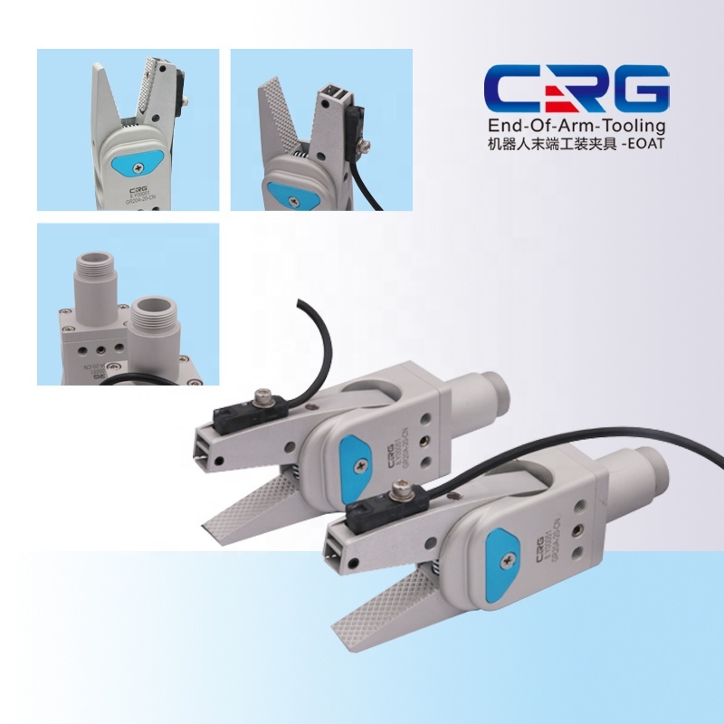 Pneumatic Air Grip Aluminum Frame Sprue Gripper for EOAT - GR20A-20-CN