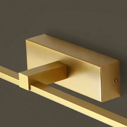 Modern LED Gold Bathroom Vanity Lights