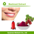 Extrait de jus de betterave de pigment naturel en poudre rouge