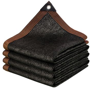 UV Treated PE Net Shade Screens: High-Density Polyethylene (HDPE) Sun Agricultural Shade Nets - 9x15ft Commercial 95% Knitted Fabric