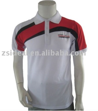 Men's polyester cool dry short sleeve custome golf shirt