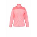 LADIES POLY LONG SLEEVE ZIP TOPS