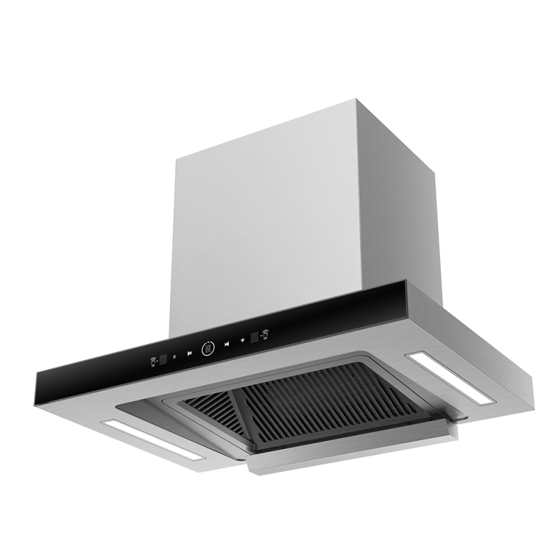High Quality!Big Suction Power Kitchen Exhaust Cooker Hood Smoke Extractor Hood Household T-shape Range Hood