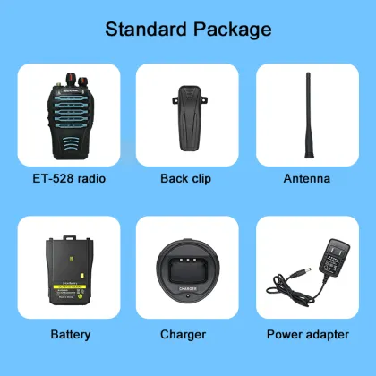 Ecome ET-528 mountain waterproof two way radio set