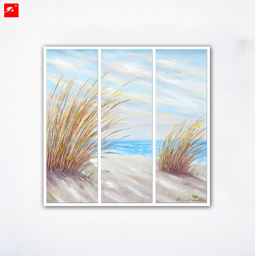 Beach View Ocean Handmade Oil Painting Set