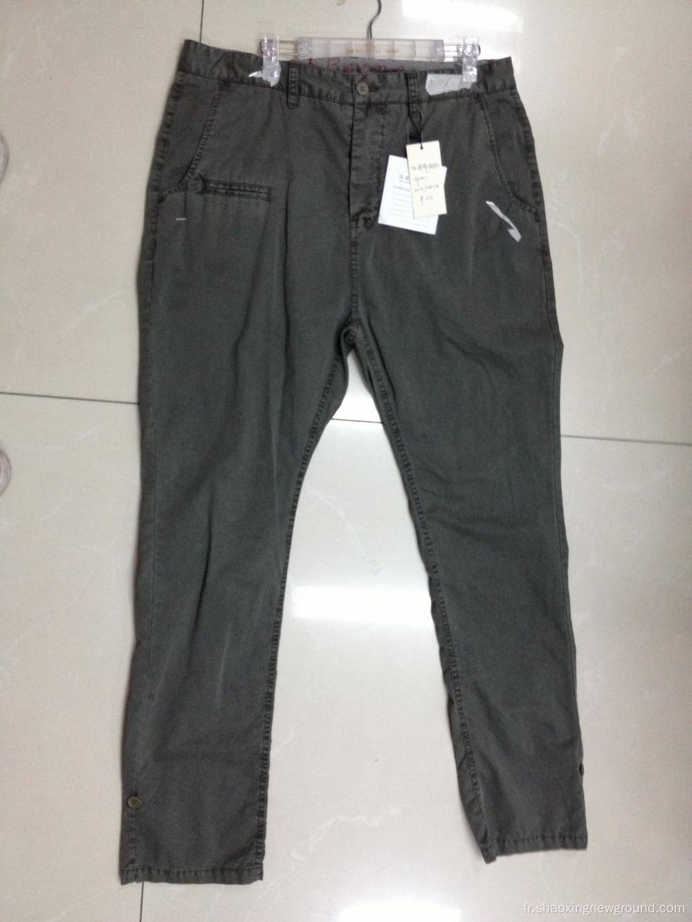 pantalon en coton de haute qualité pour homme