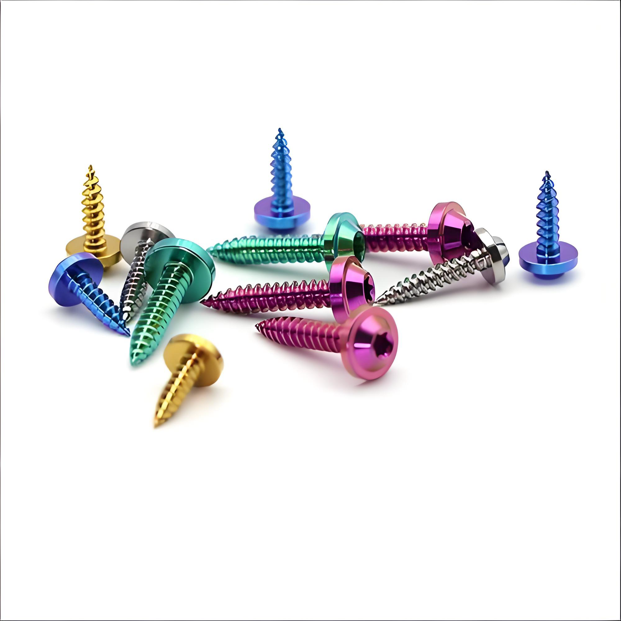High Strength Titanium Self Tapping Screw for Industry