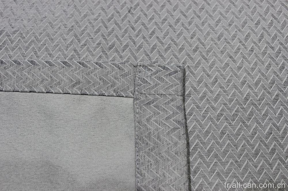 Tissu de rideau jacquard