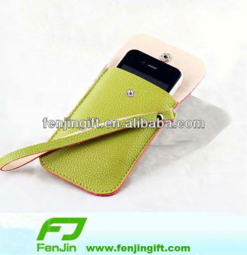 leather mobile phone flip case