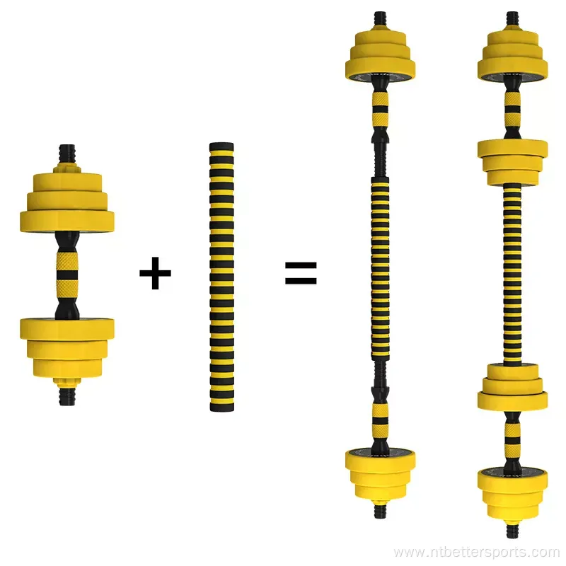 Cast Iron Adjustable Dumbbell weights 30kg Barbell Set