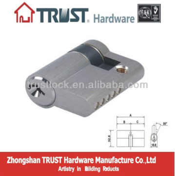Trust HF-A40SN: Euro Profile Brass Half euro lock cylinder