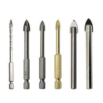 Soberui Cross Head Seramic Drill Bit สำหรับแก้วและกระเบื้อง