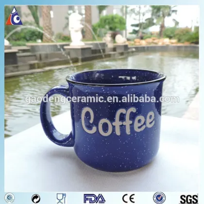 American ceramic enamel mug for coffee