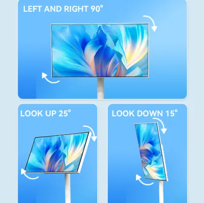 JCPC Interactive TV Floor Stand - 32 Inch Touch Screen Smart 4K TCL BestieTV