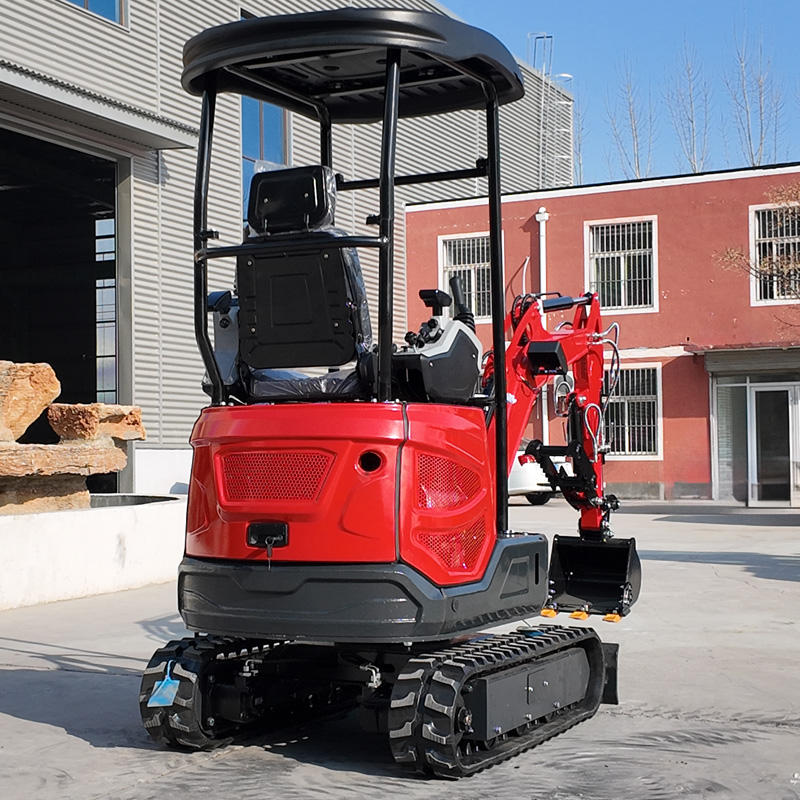 18C mini excavator 69