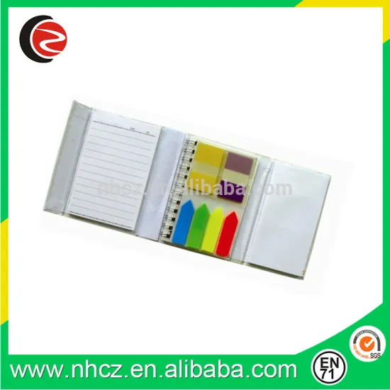 Advertising High Class Hard cover sticky notes with logo