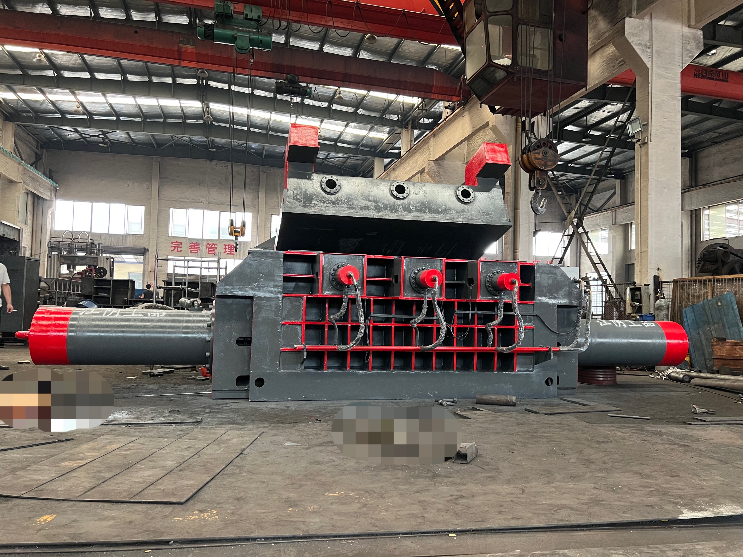 baler ໂລຫະໄຮໂດຼລິກທີ່ມີປະສິດທິພາບ