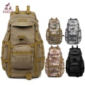 Hiking Camo Thick Canvas Military Rucksack Backpack