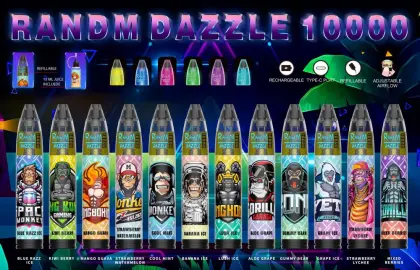Randm dazzle vape 10000